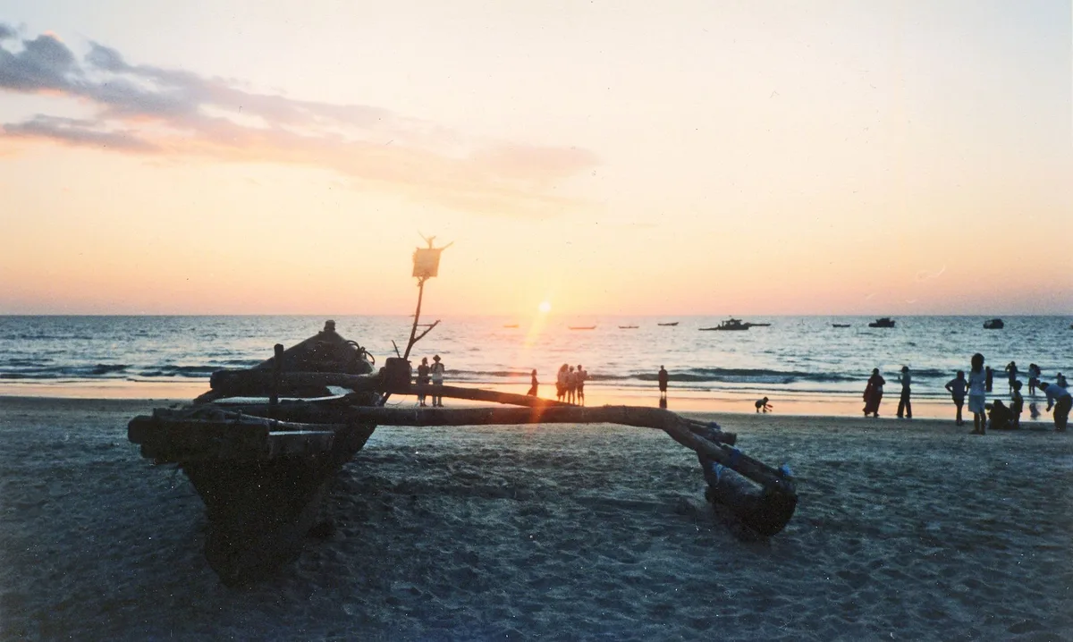 Colva Beach, Colva, Indian West Coast, India