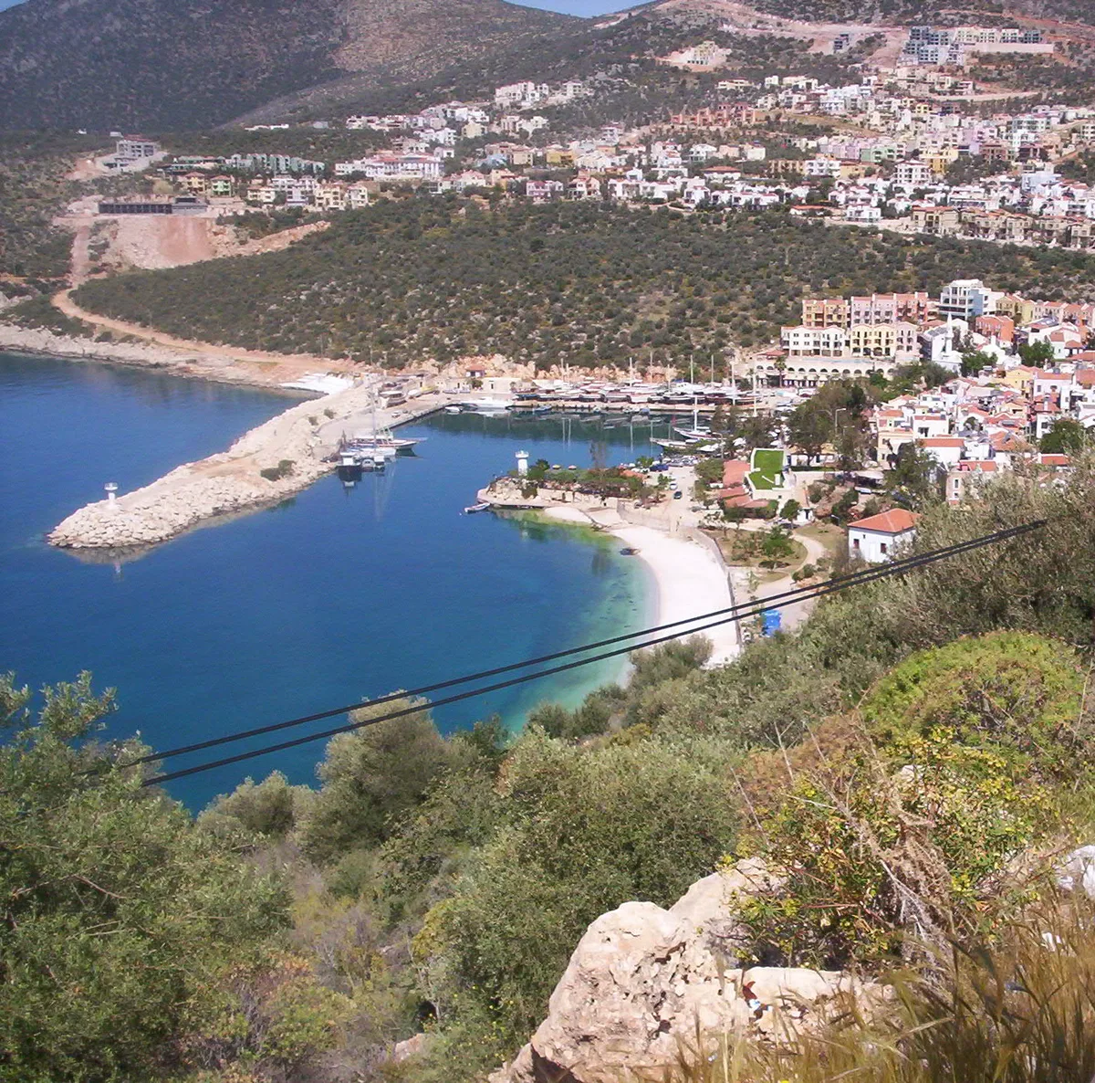 Kalkan Beach, Kalkan, Turkish Mediterranean, Turkey