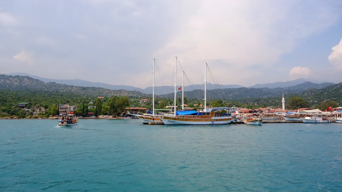 Üçağız Beach, Demre, Turkish Riviera, Turkey — 5