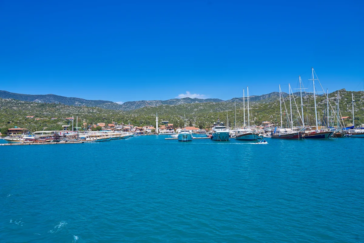 Üçağız Beach, Demre, Turkish Riviera, Turkey — 4