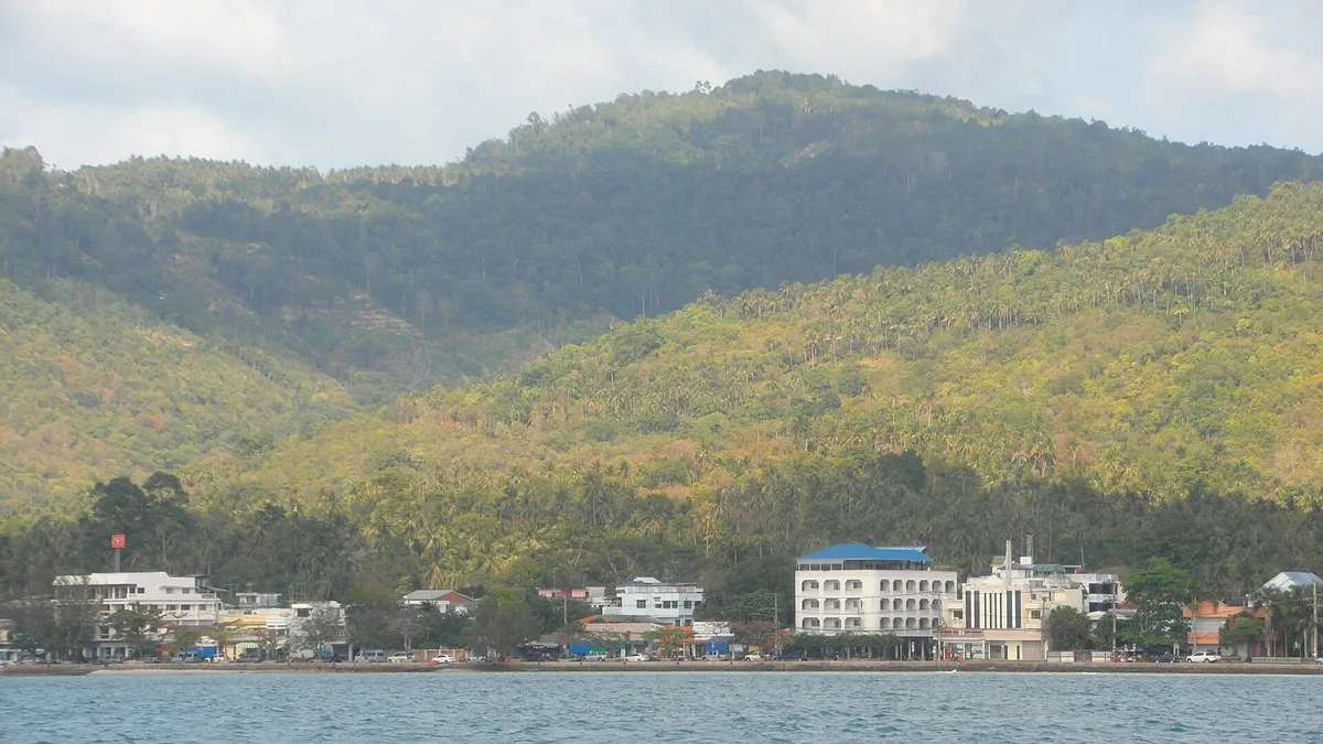 Spiaggia di Na Thon, Nathon, Gulf of Thailand, Thailandia — 5
