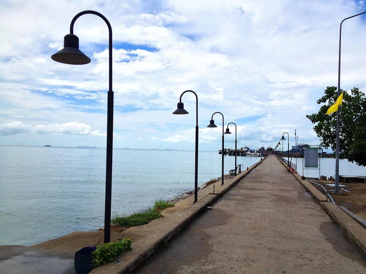 Spiaggia di Na Thon, Nathon, Gulf of Thailand, Thailandia — 3