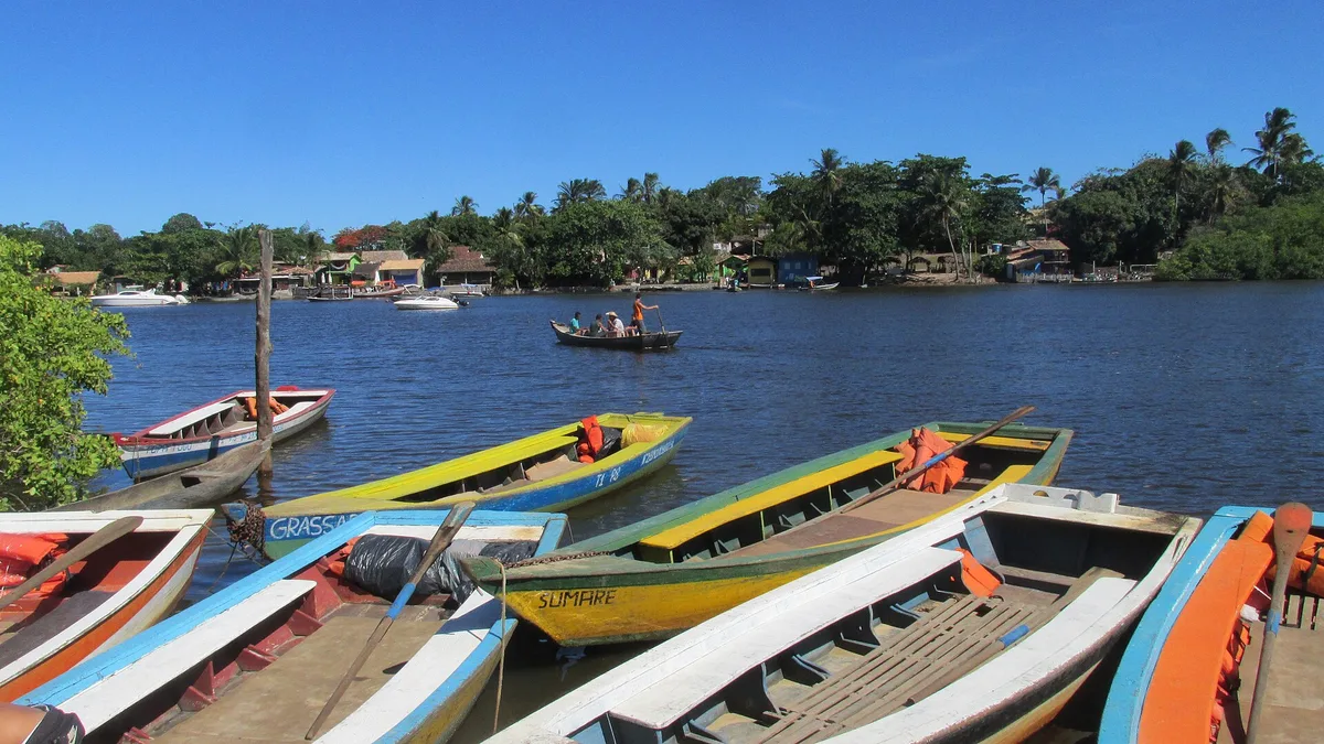 Plage de Caraíva, Porto Seguro, Brazilian Atlantic, Brésil — 3