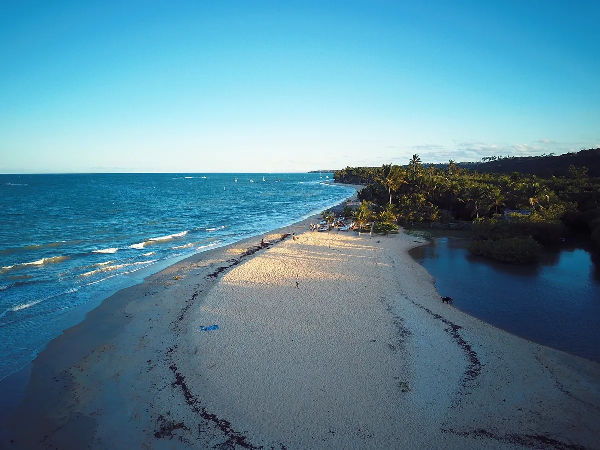Plage de Caraíva, Porto Seguro, Brazilian Atlantic, Brésil — 2