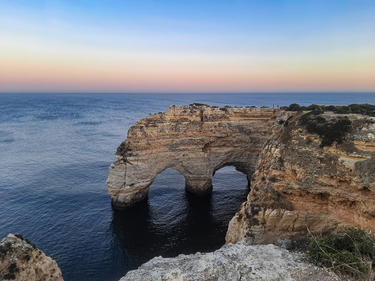 Playa de la Marinha, Lagoa, Portuguese Atlantic, Portugal — 2