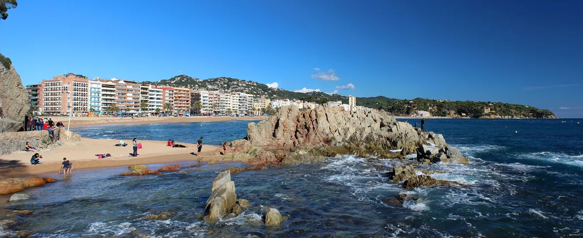 Platja de Lloret de Mar, Lloret de Mar, Catalonia, España — 4