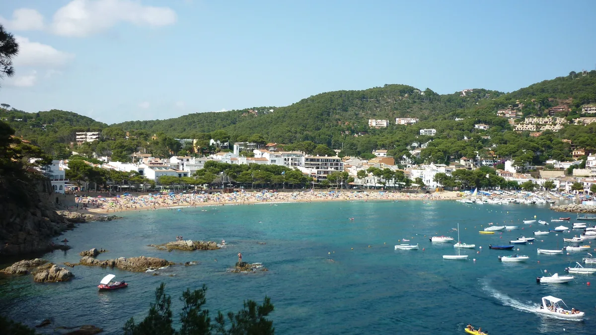 Llafranc Beach, Palafrugell, Spanish Mediterranean, Spain