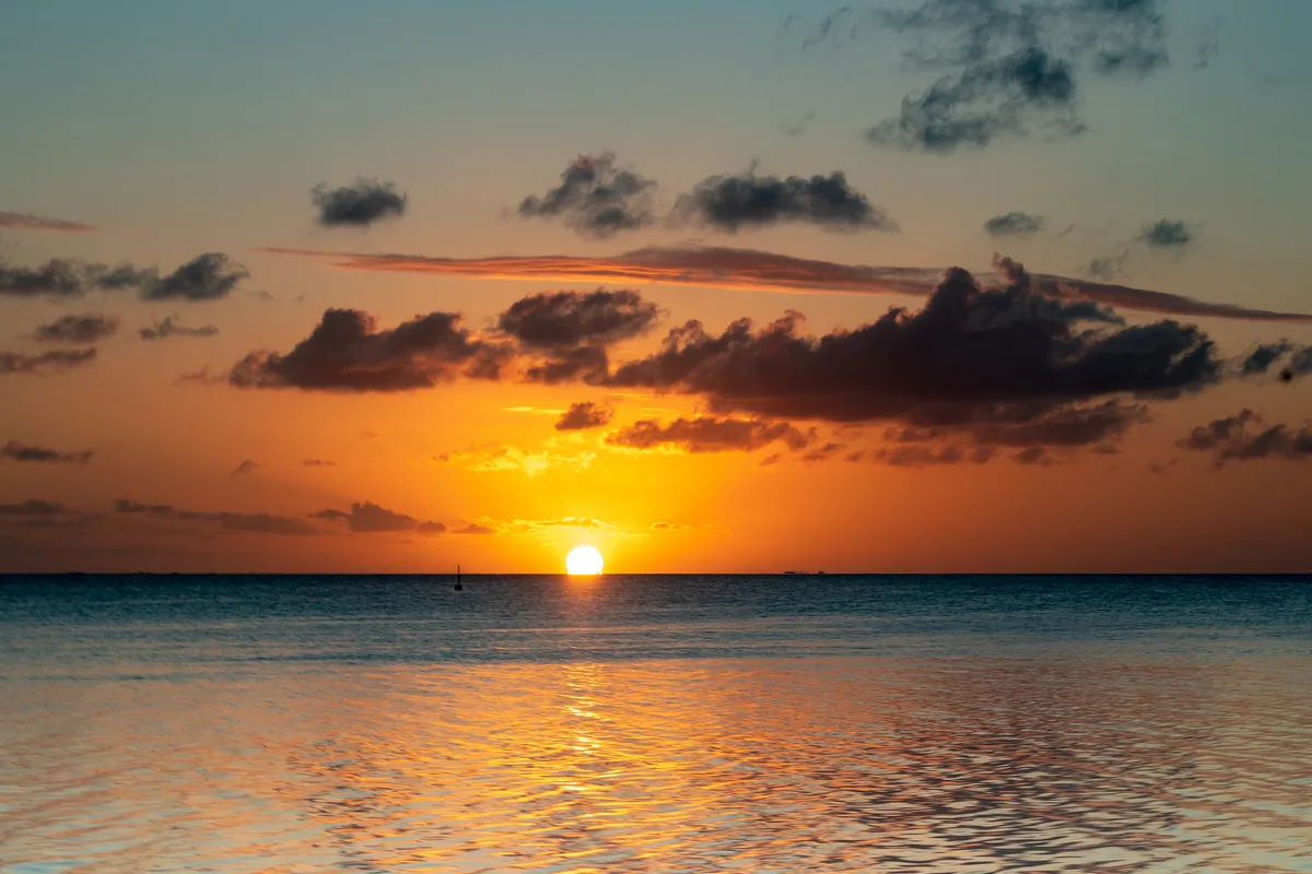Matira-Strand, Bora-Bora, Leeward Islands, Französisch-Polynesien — 2