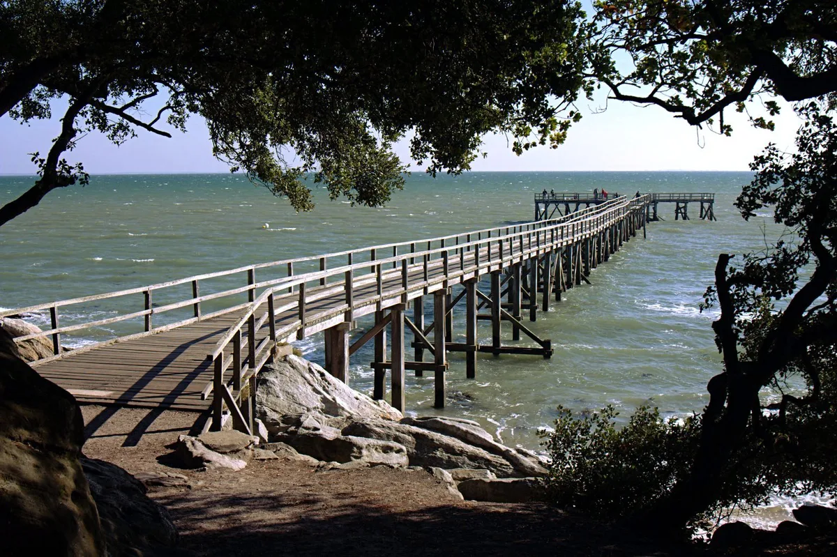 Bois de la Chaise-Strand, Noirmoutier-en-l'Île, Pays de la Loire, Frankreich — 2