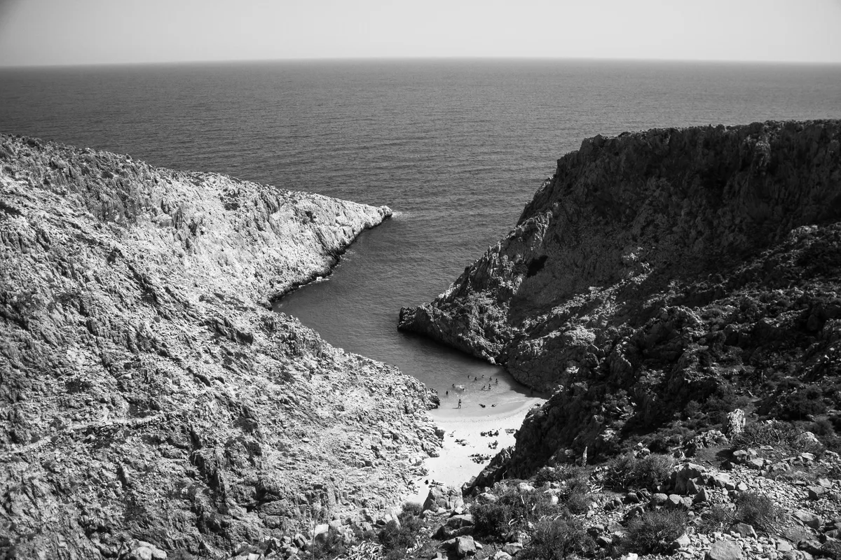 Playa de Seitan Limania, Chania, Crete, Grecia — 3