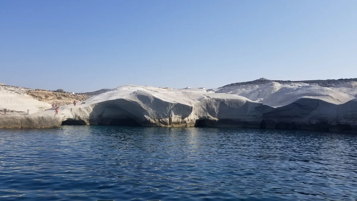 Plage de Sarakiniko, Milos, Cyclades, Grèce — 5