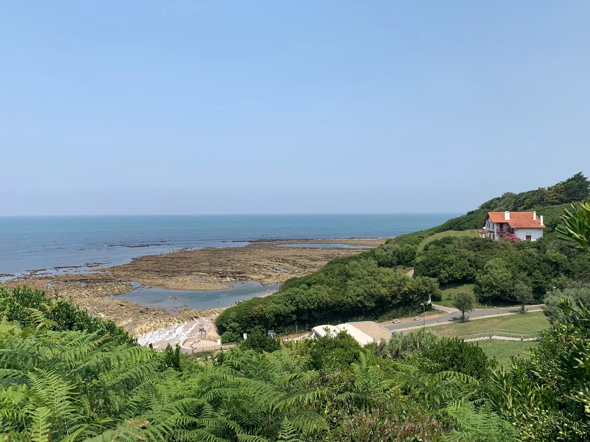 Cenitz-Strand, Saint-Jean-de-Luz, Nouvelle-Aquitaine, Frankreich — 2