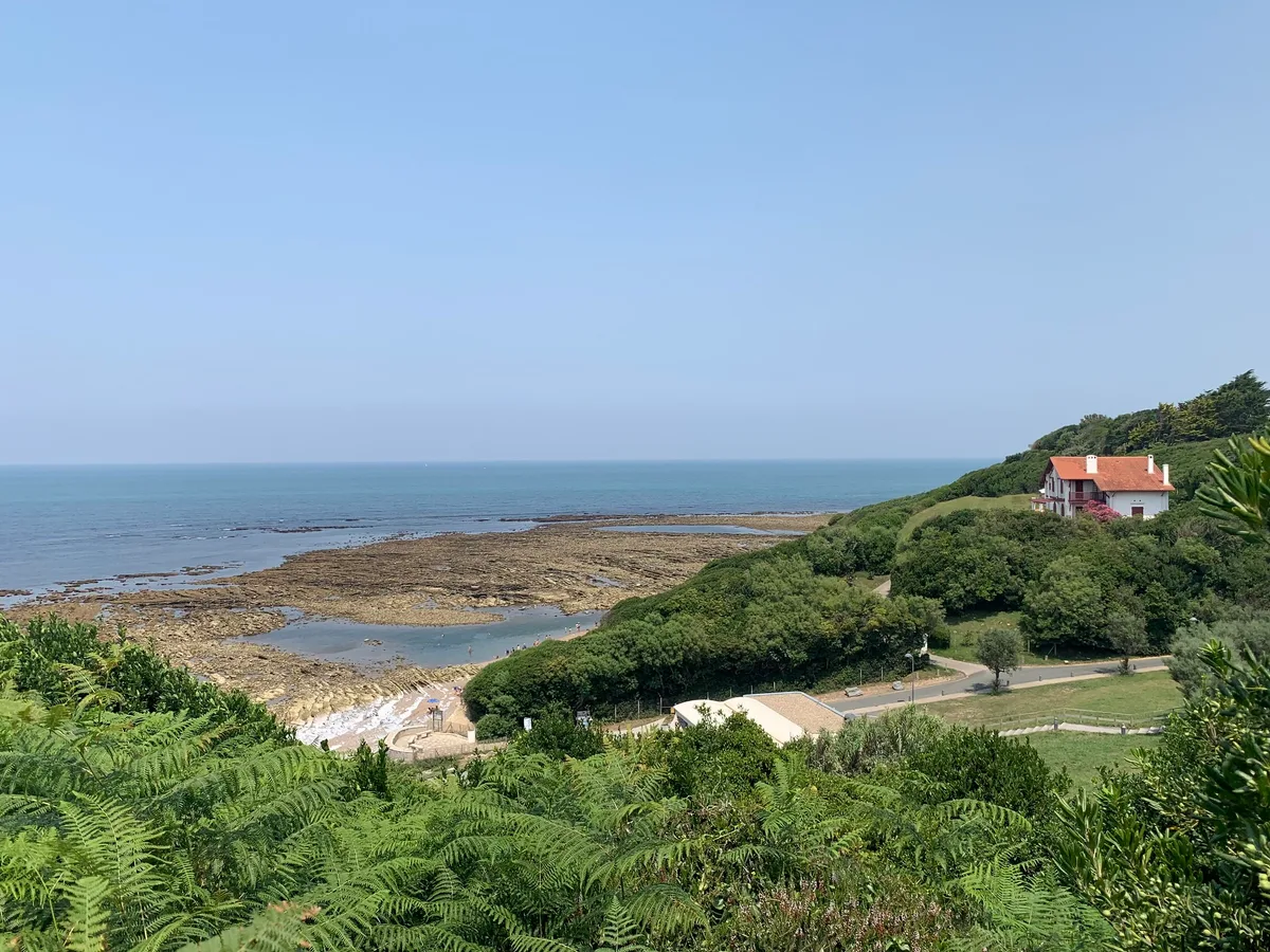 Cenitz-Strand, Saint-Jean-de-Luz, Nouvelle-Aquitaine, Frankreich