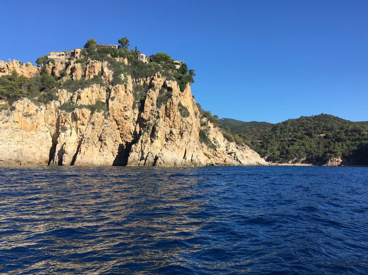 Cala Pola Beach, Tossa de Mar, Spanish Mediterranean, Spain — 6