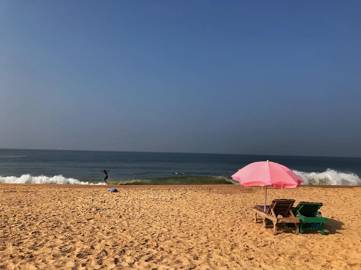 Praia de Calangute, Calangute, Indian West Coast, Índia — 4