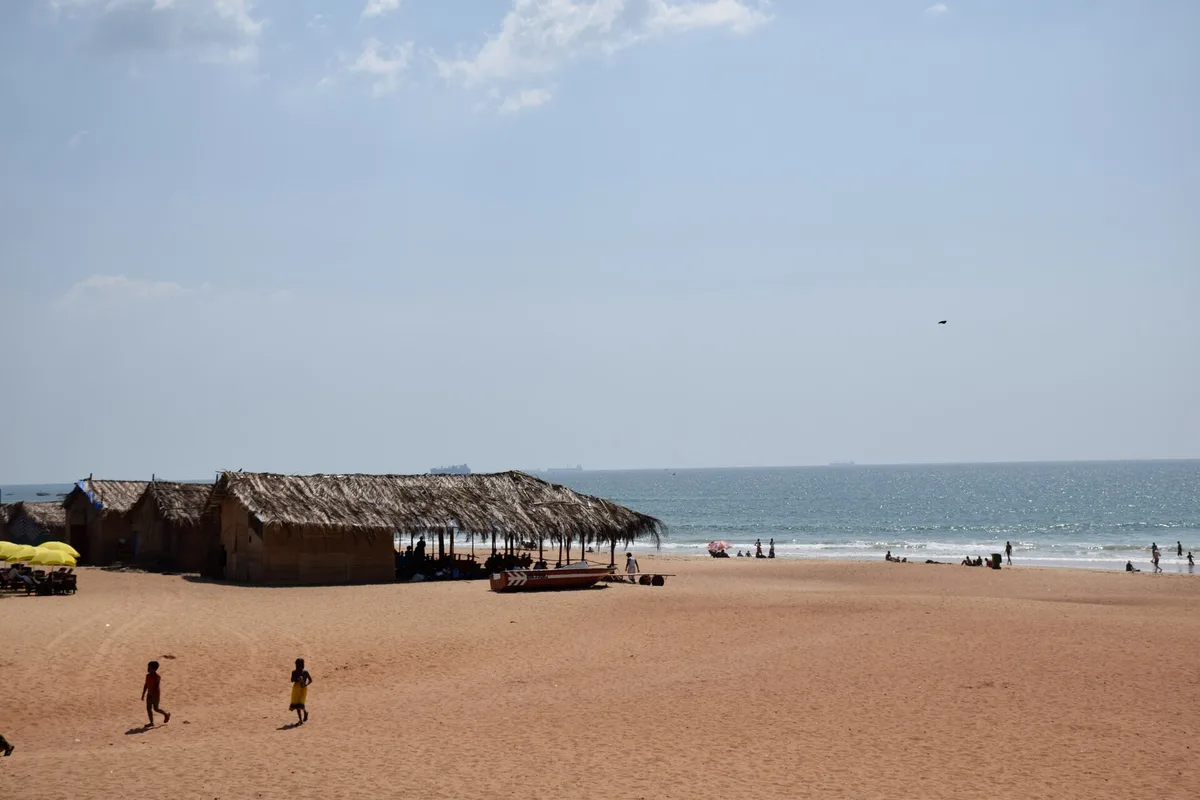 Praia de Calangute, Calangute, Indian West Coast, Índia — 6