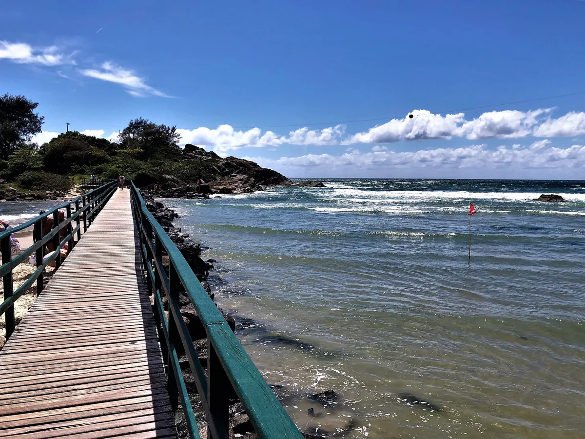 Plage d'Armação, Florianópolis, Brazilian Atlantic, Brésil — 5