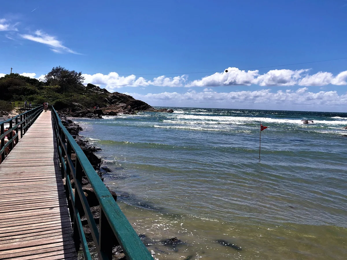 Plage d'Armação, Florianópolis, Brazilian Atlantic, Brésil — 6