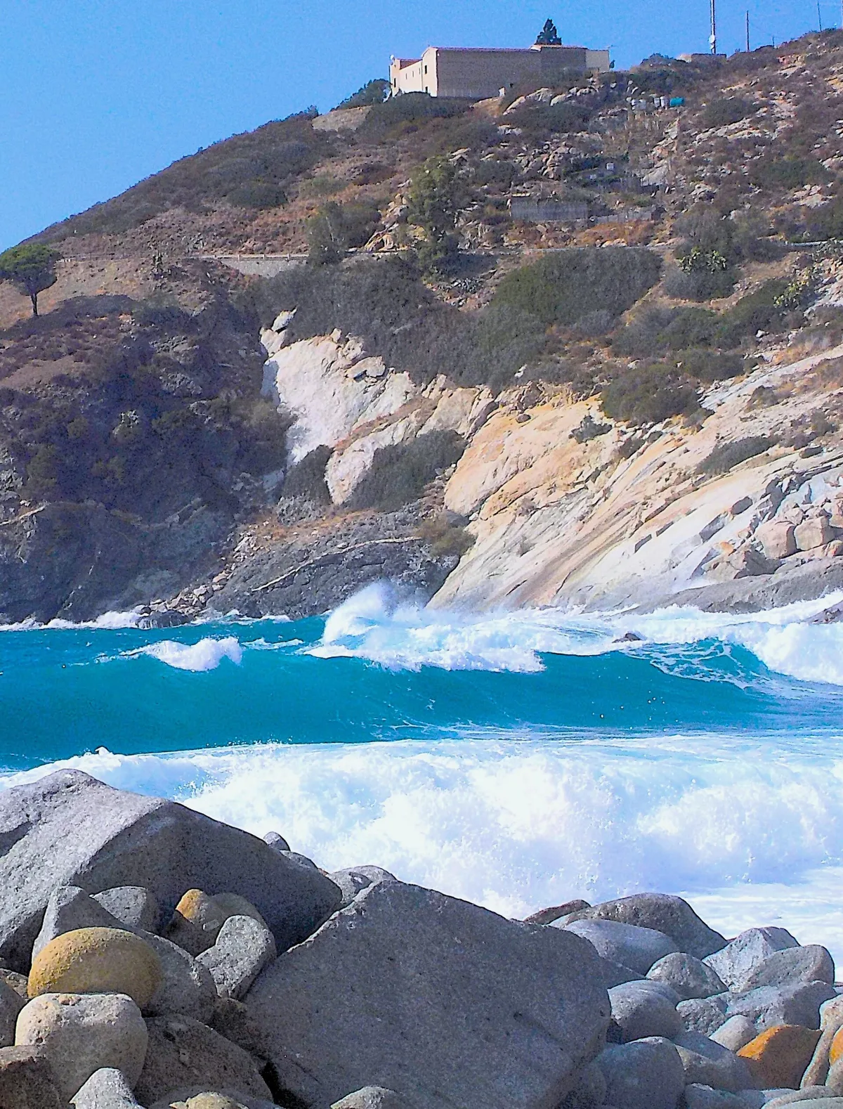 Plage de Pomonte, Marciana, Tuscany, Italie — 5