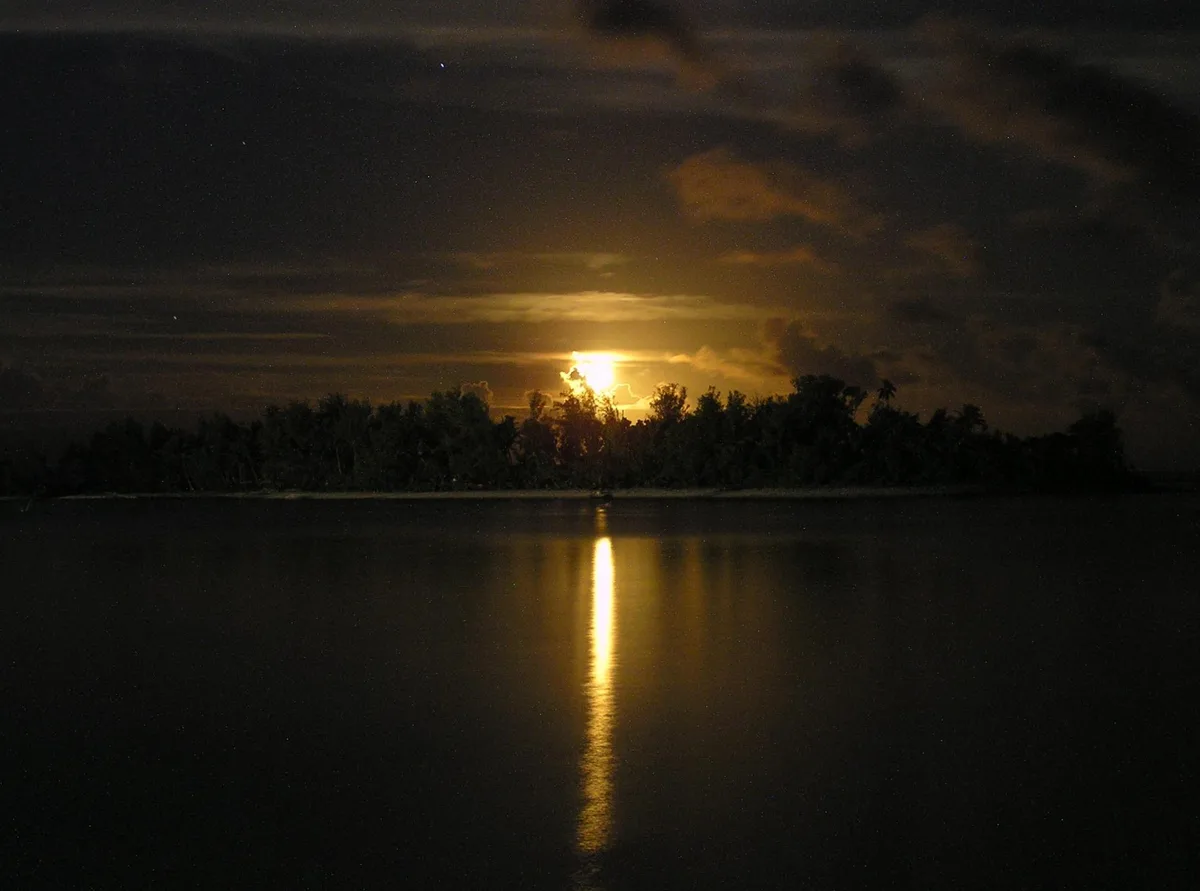 Praia de Ngatangiia, Ngatangiia, Cook Islands, Ilhas Cook — 2