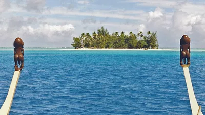 Motu Tapu Beach, Bora-Bora, Society Islands, French Polynesia — 2