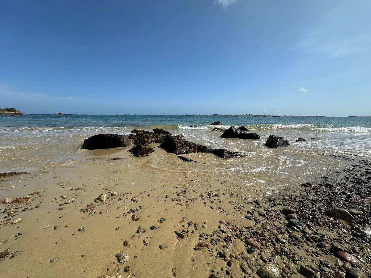 Pors Hir-Strand, Pleumeur-Bodou, Brittany, Frankreich — 5