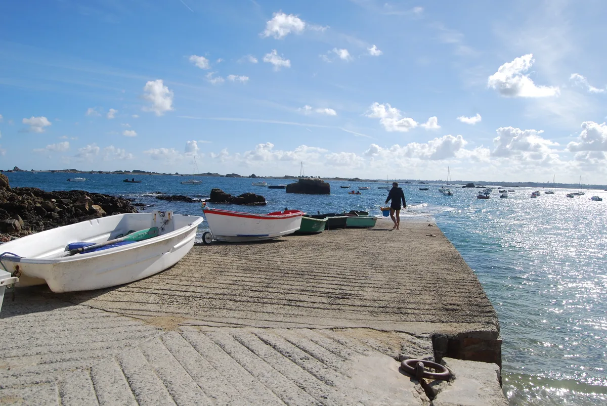 Pors Hir-Strand, Pleumeur-Bodou, Brittany, Frankreich — 3