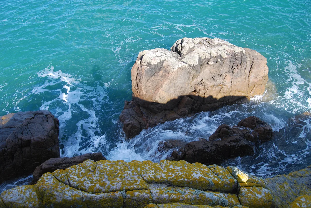 Pors Hir-Strand, Pleumeur-Bodou, Brittany, Frankreich — 2