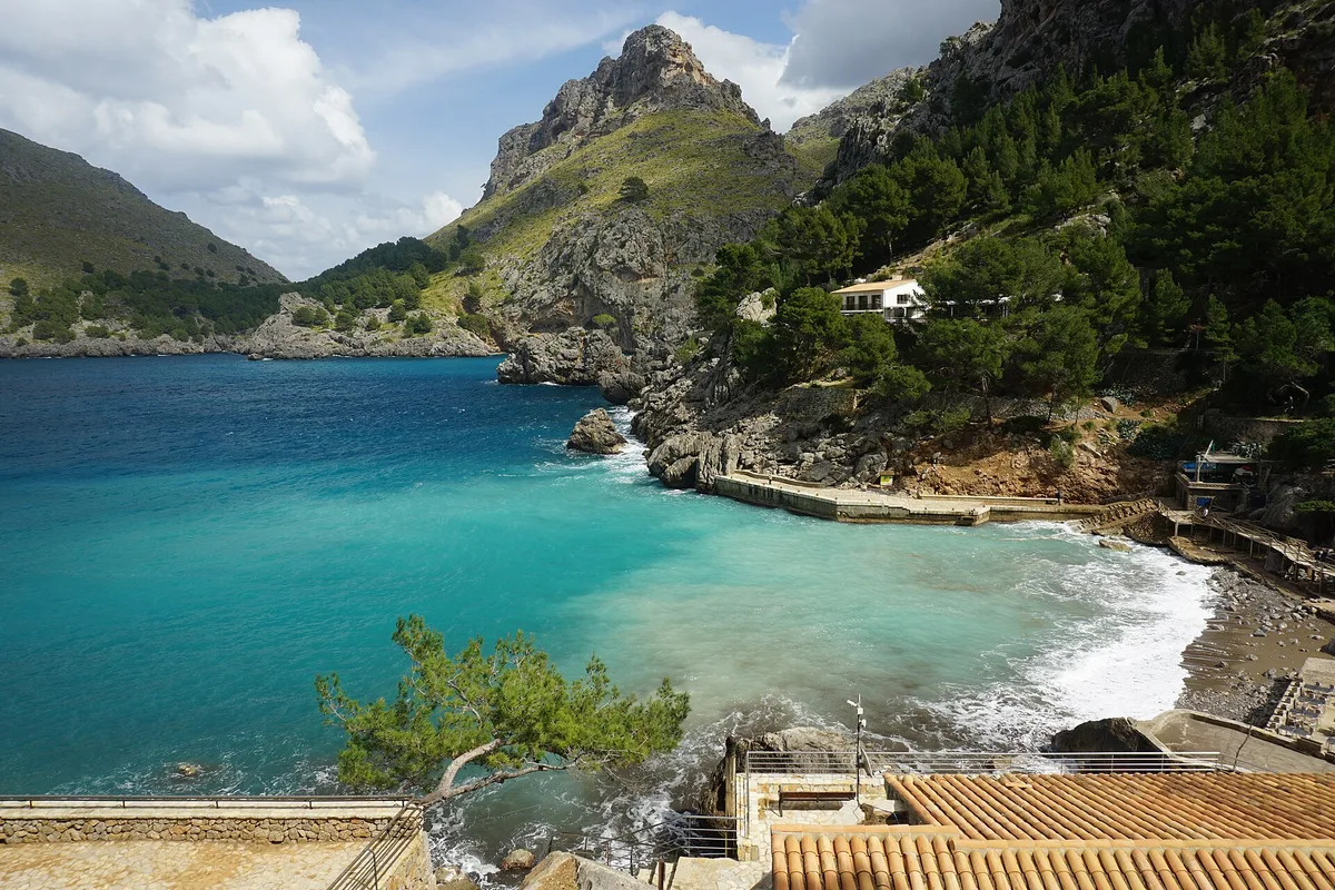 Plage de Sa Calobra, Escorca, Balearic Islands, Espagne — 3