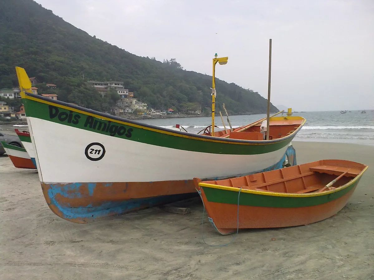Playa del Pântano do Sul, Florianópolis, Brazilian Atlantic, Brasil — 4