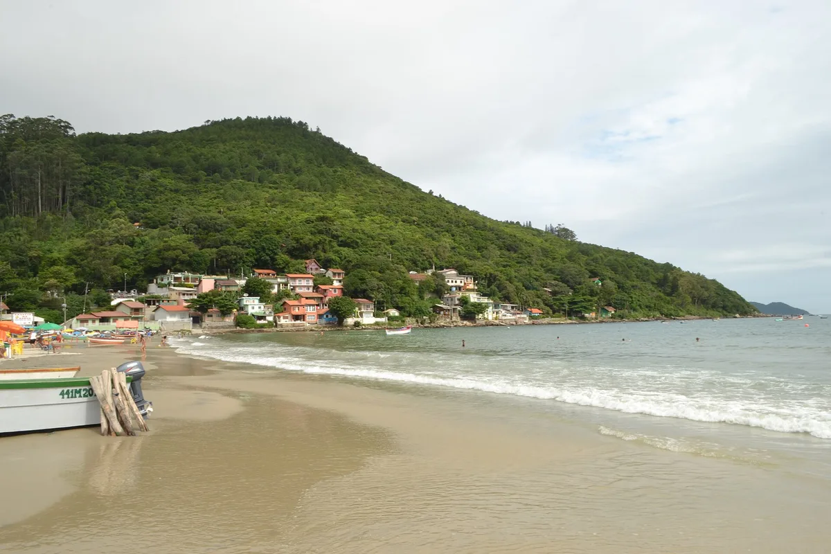 Playa del Pântano do Sul, Florianópolis, Brazilian Atlantic, Brasil — 3