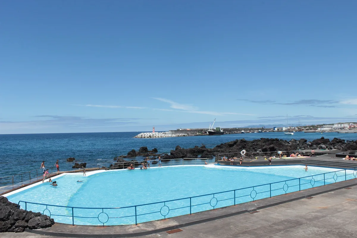 Plage des Piscinas Naturais da Madalena, Madalena, Azores, Portugal