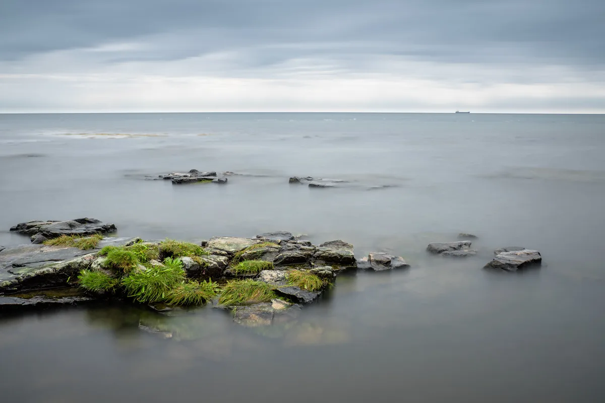 Nexø Beach, Bornholms Regionskommune, Baltic Sea, Denmark — 4