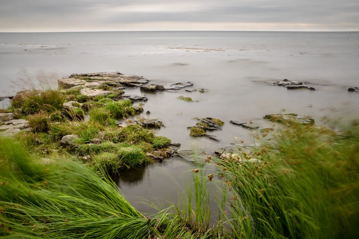 Nexø Beach, Bornholms Regionskommune, Baltic Sea, Denmark — 3