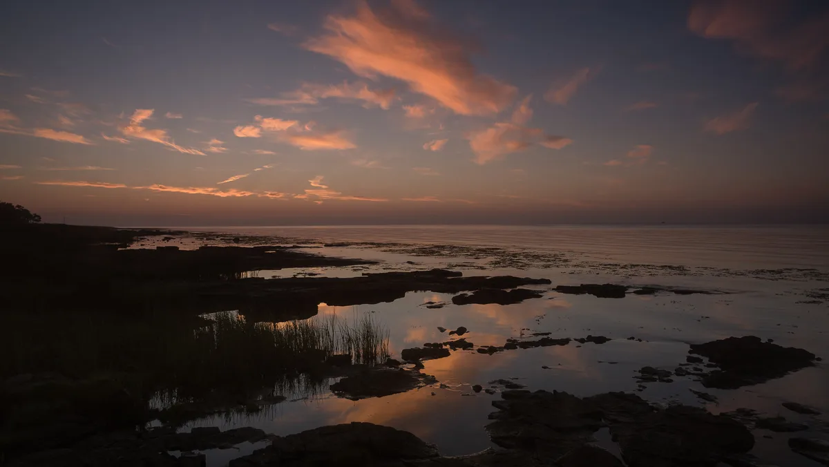 Nexø Beach, Bornholms Regionskommune, Baltic Sea, Denmark — 2