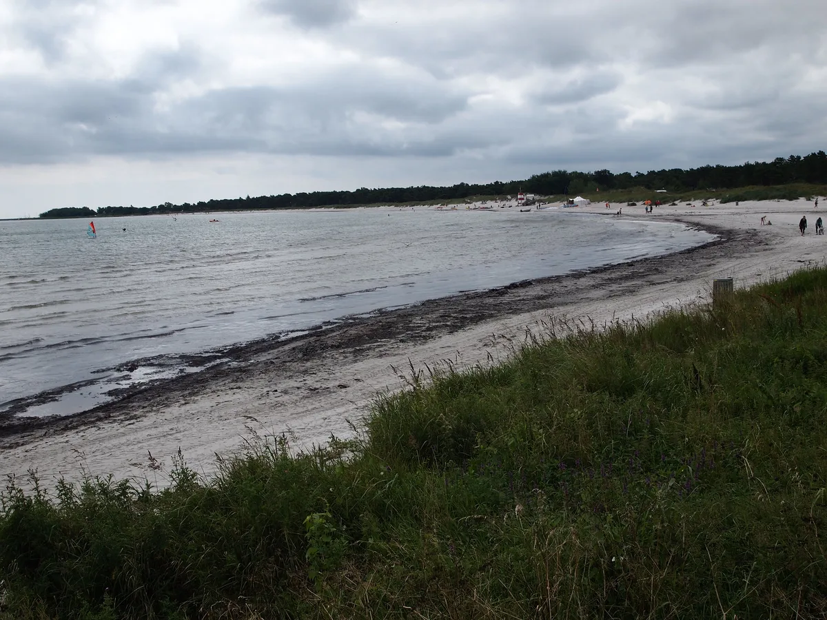Nexø Beach, Bornholms Regionskommune, Baltic Sea, Denmark