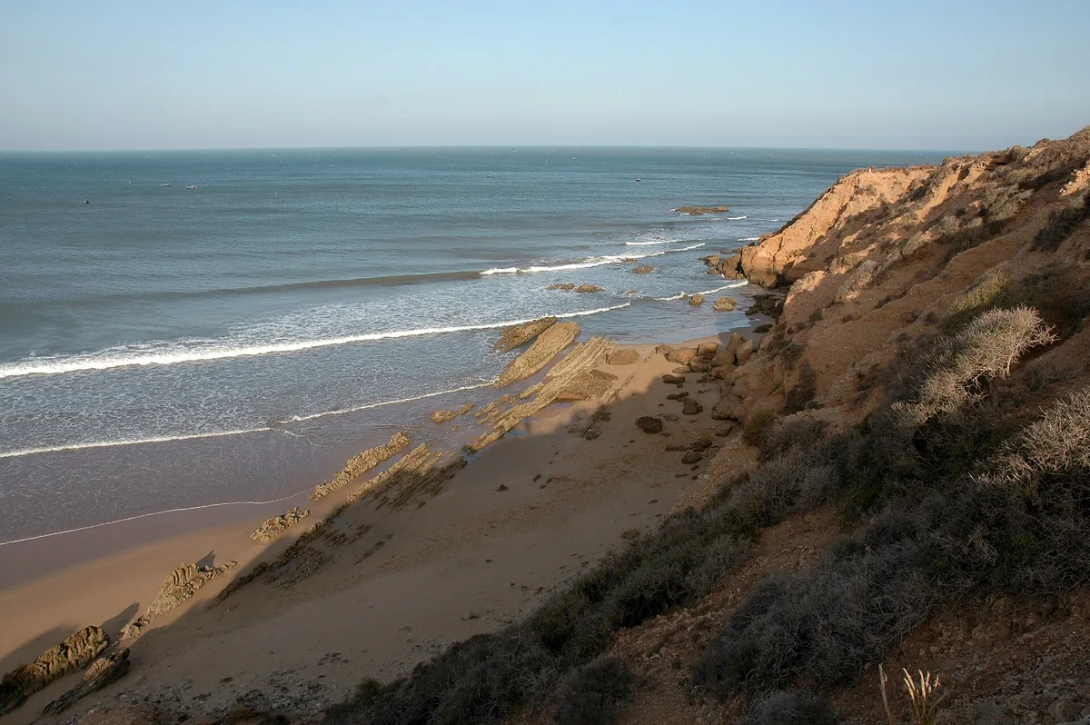 Tafedna-Strand, Tafedna, Moroccan Atlantic, Marokko — 2