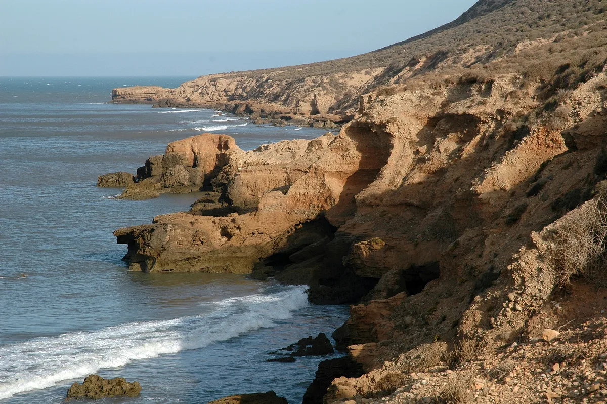 Tafedna-Strand, Tafedna, Moroccan Atlantic, Marokko — 4