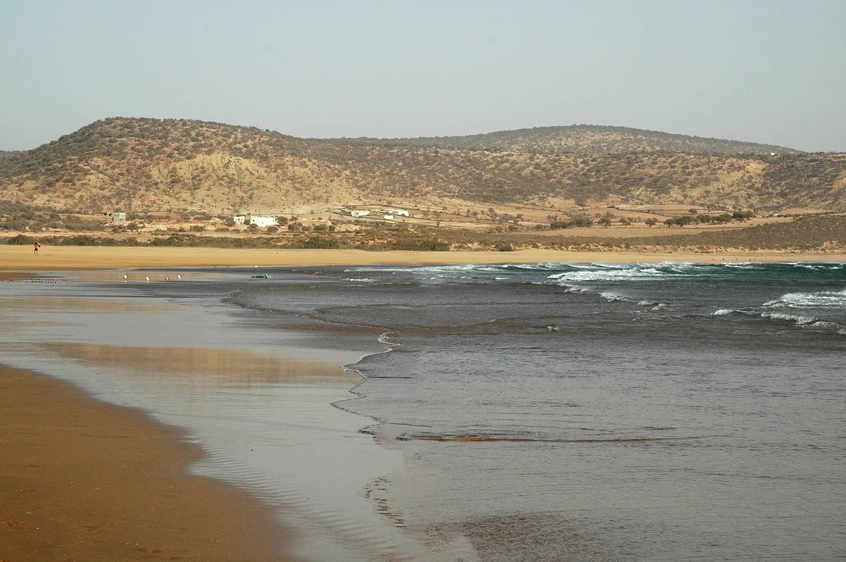 Tafedna-Strand, Tafedna, Moroccan Atlantic, Marokko