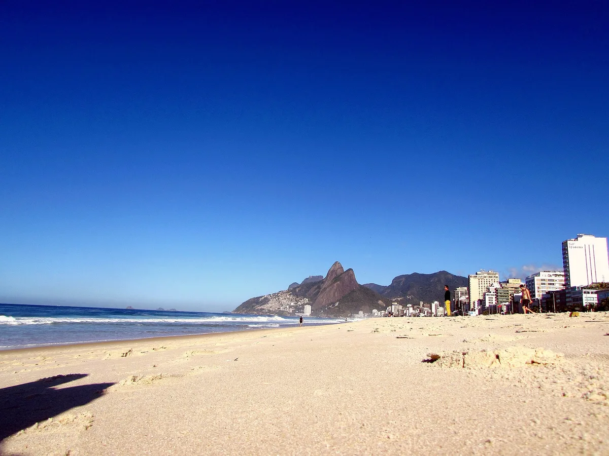 Plage d'Ipanema, Rio de Janeiro, Brazilian Atlantic, Brésil — 6