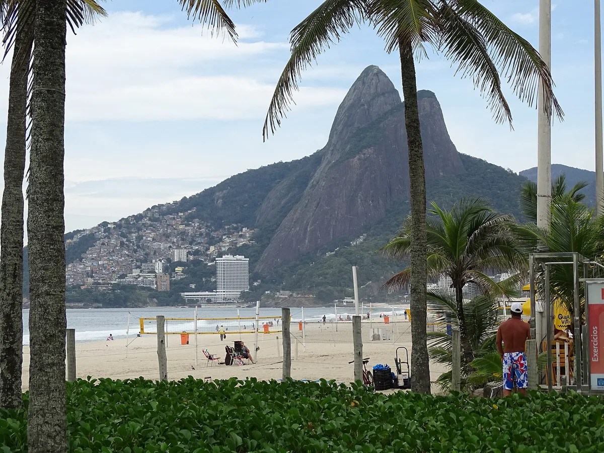 Plage d'Ipanema, Rio de Janeiro, Brazilian Atlantic, Brésil — 2