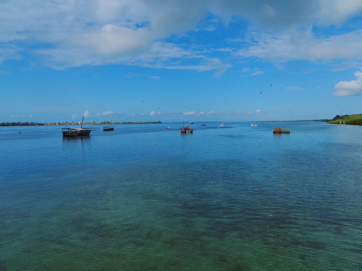 Shimoni-Strand, Lungalunga, Coast Province, Kenia — 3