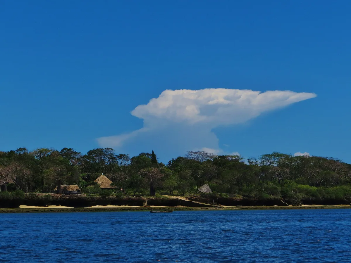 Shimoni-Strand, Lungalunga, Coast Province, Kenia — 2