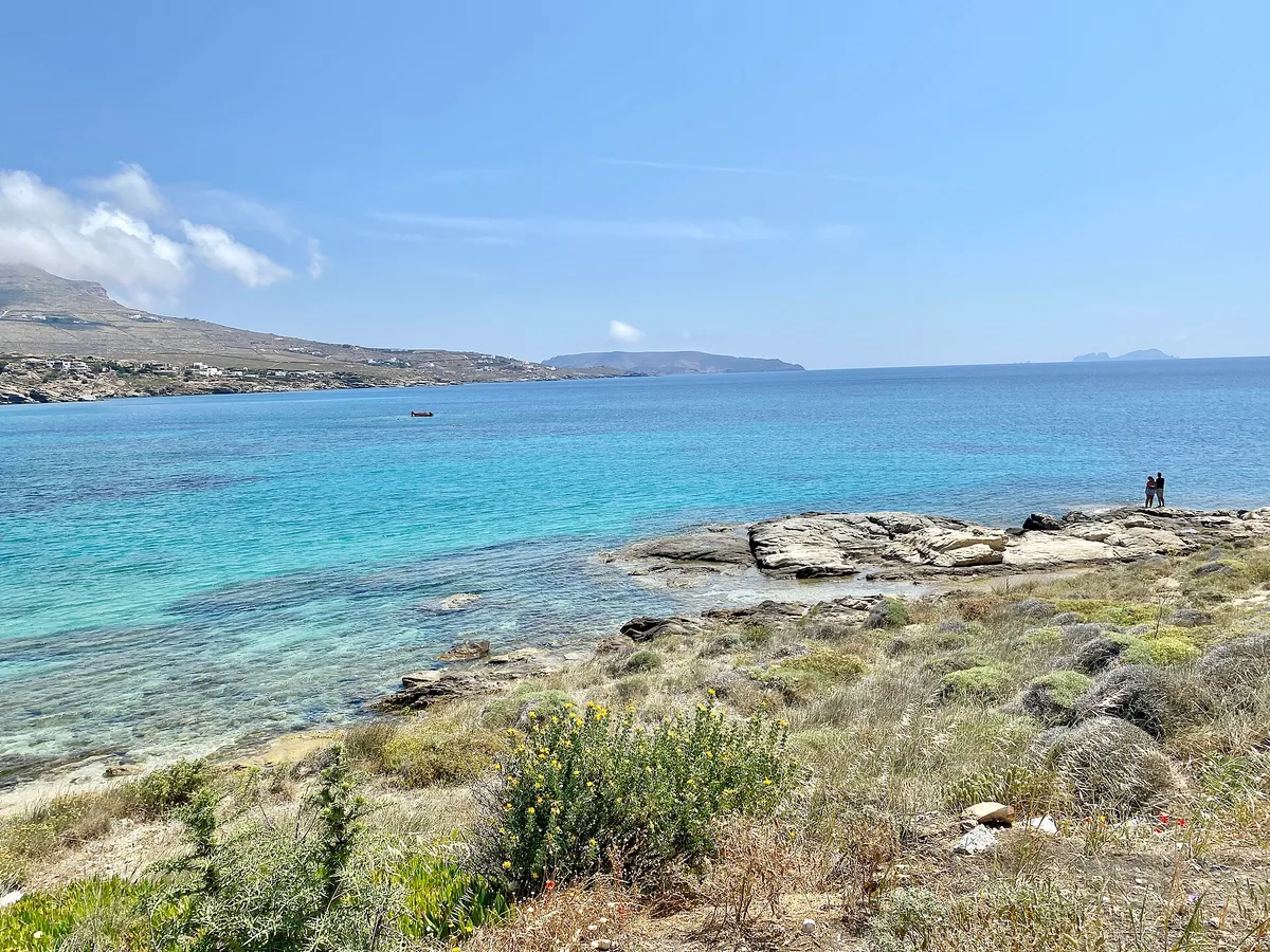 Praia de Kalafatis, Cyclades, Grécia — 3