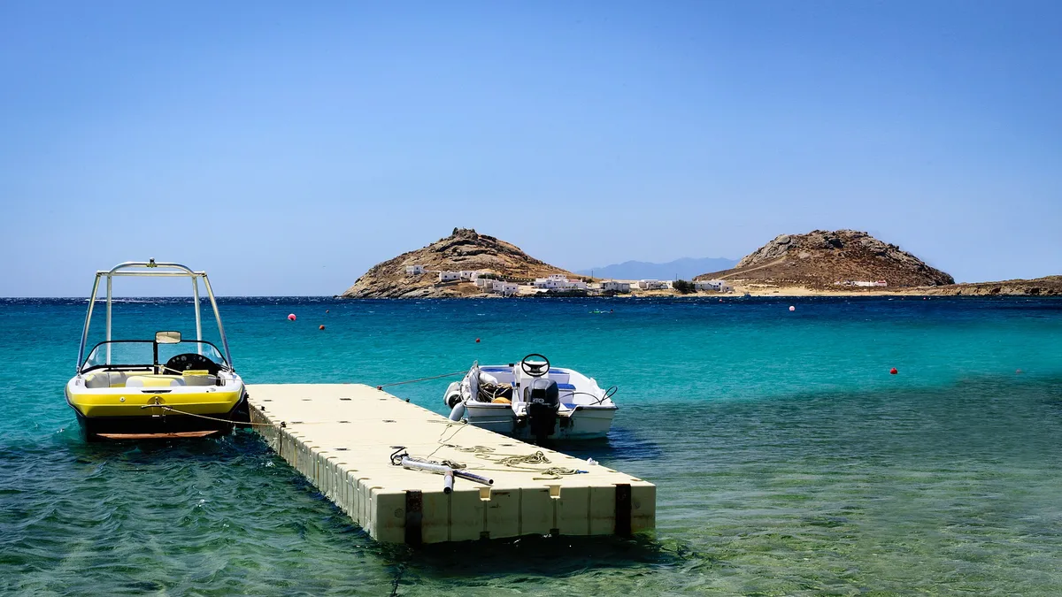 Praia de Kalafatis, Cyclades, Grécia — 4
