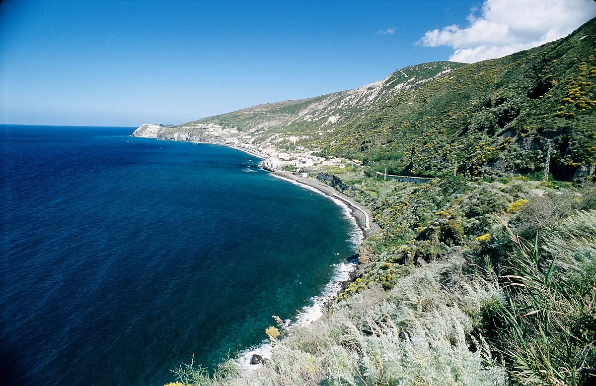 Plage d'Acquacalda, Lipari, Sicily, Italie — 4