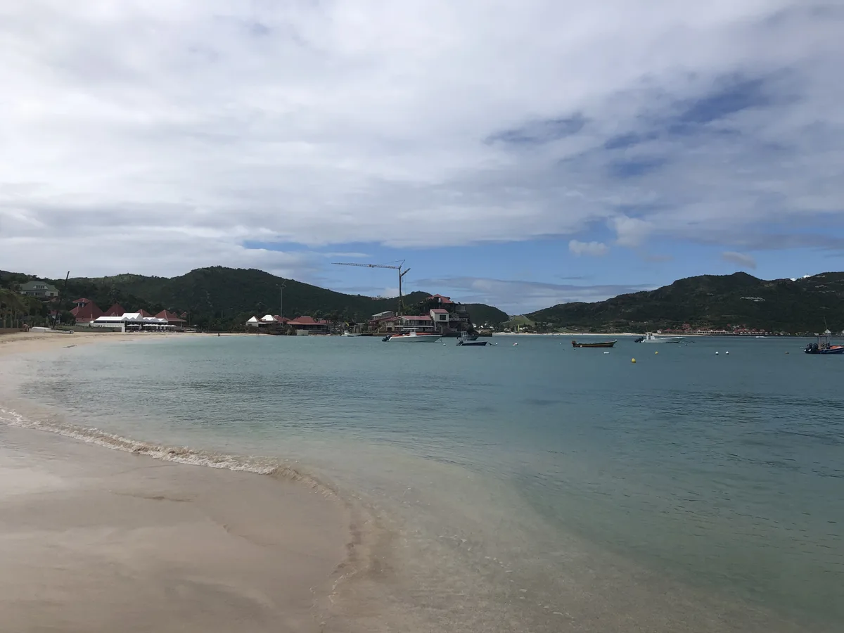 Spiaggia di Saint-Jean, Saint-Barthélemy, French Caribbean, Francia — 2