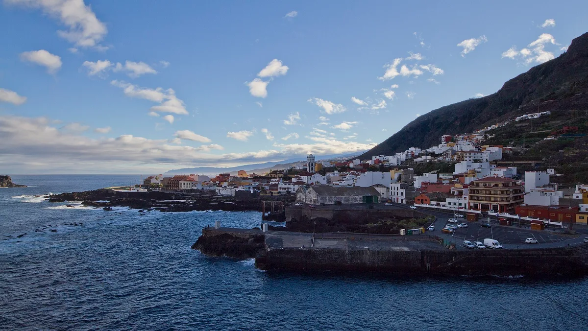 Plage de Garachico, Garachico, Canary Islands, Espagne — 3