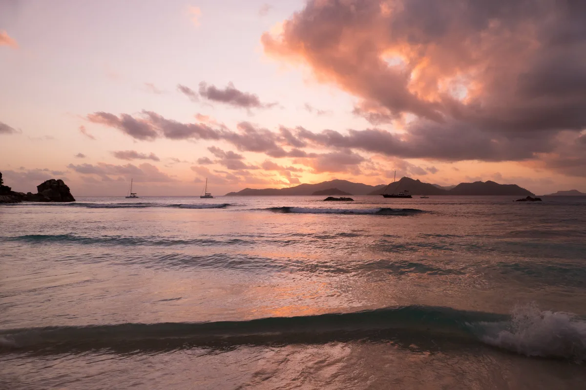 Plage de l'Anse Sévère, La Digue, Seychelles Inner Islands, Seychelles — 4