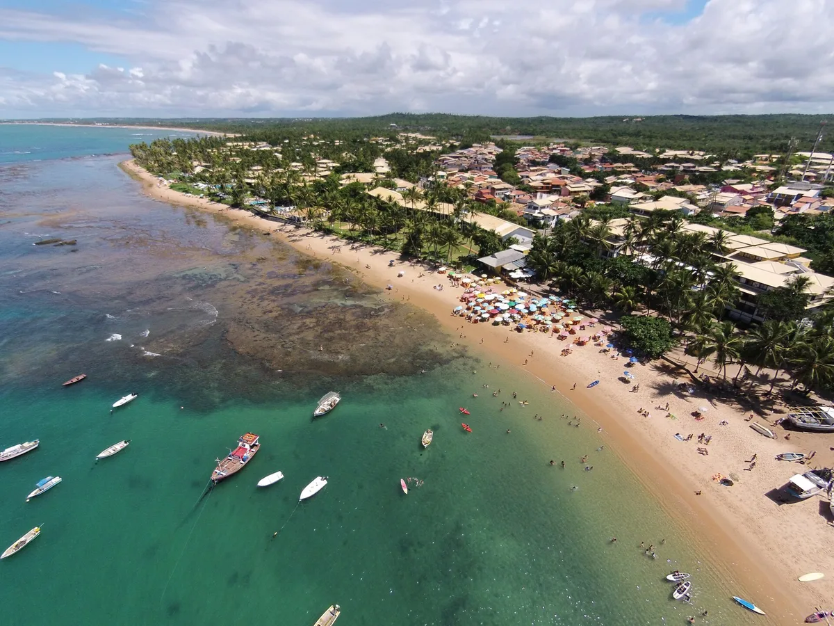 Plage du Forte, Mata de São João, Brazilian Atlantic, Brésil — 2
